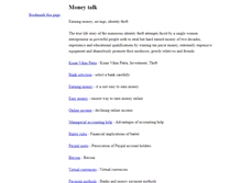 Tablet Screenshot of moneytalk.in